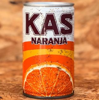 Lata Vazia Antiga Kas Naranja Espanha #213