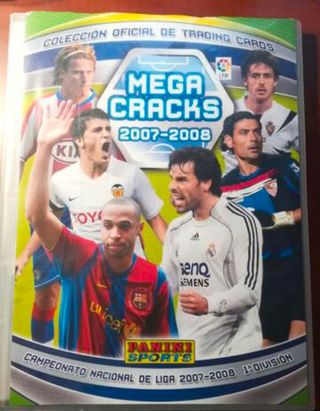 Álbum de cromos Megacracks 2007-2008 fútbol
