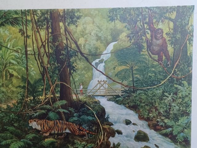 Único mural escolar de Indias Holandesas