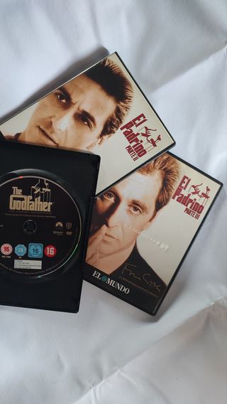 PACK DVD TRILOGÍA DEL PADRINO 🍷