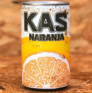 Lata Vazia Antiga Kas Naranja Espanha #216