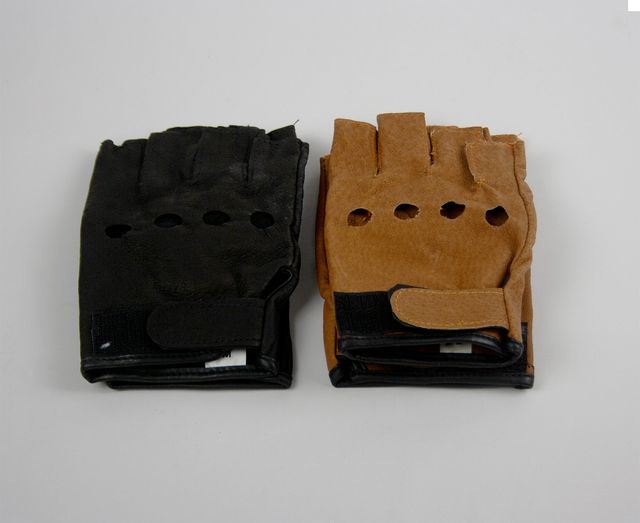 guanti skate macchina epoca pelle sintetica