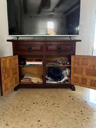 Mueble comoda salon madera