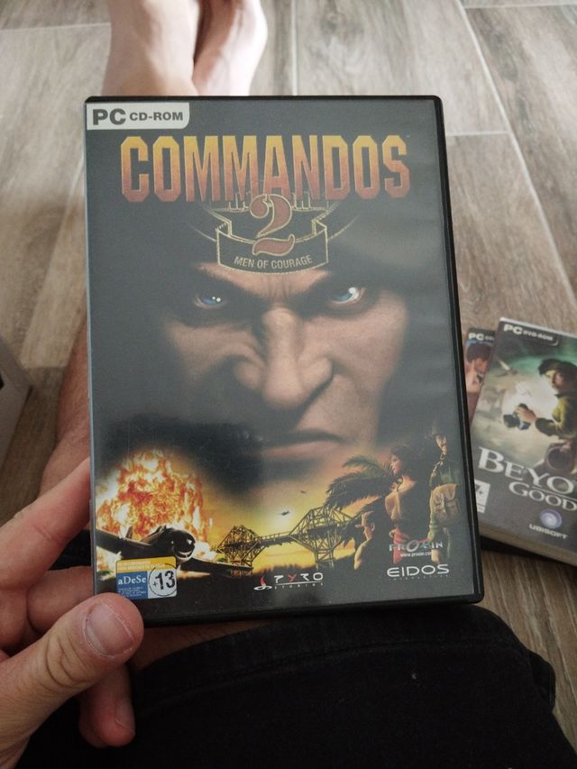 Juego para PC commandos 2, Men of courage.