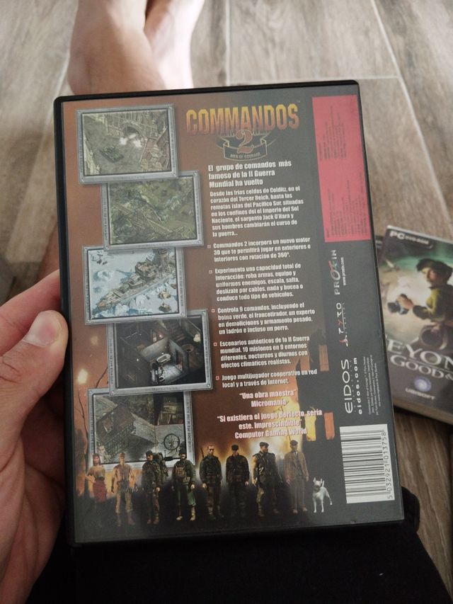 Juego para PC commandos 2, Men of courage.