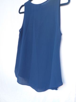 Blusa  con forma, azul marino  S
