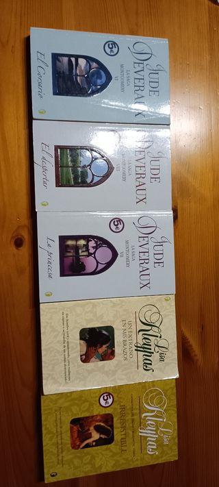 5 novelas románticas colección Byblos l6
