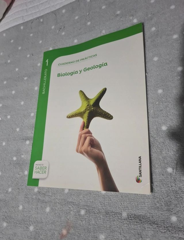 Libro biología 1 bachillerato santillana+ cuaderno