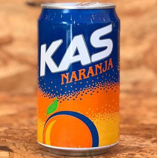 Lata Vazia Antiga Kas Naranja Espanha #223