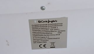 REBAJADO!!!!! CLIMATIZADOR PORTÁTIL
