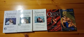 5 novelas románticas Colección Byblos L7