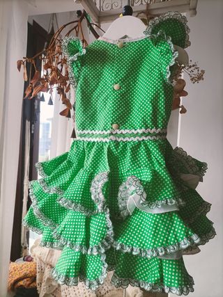 Traje flamenca bebe