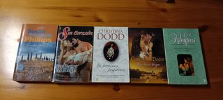 5 novelas románticas colección Byblos l10