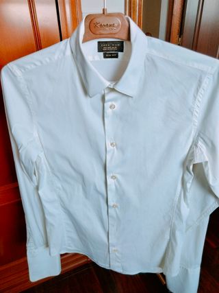 Camisa blanca chico