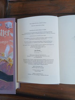 Los cuentos de Beedle El Bardo Primera Edición 