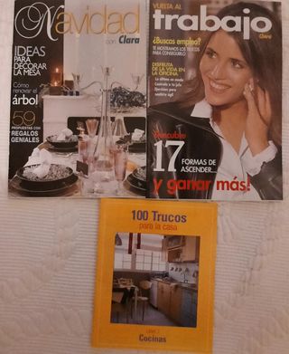 REVISTAS CLARA DECORACIÓN Y MODA