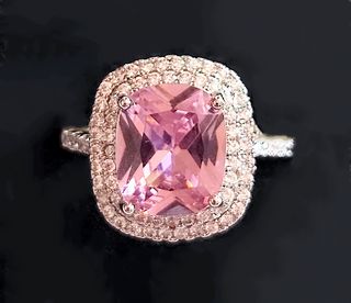 ANILLO CIRCONITAS ROSA DE FRANCIA TALLA 17 A 20