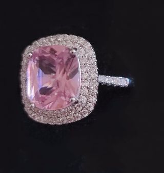 ANILLO CIRCONITAS ROSA DE FRANCIA TALLA 17 A 20