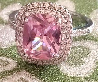 ANILLO CIRCONITAS ROSA DE FRANCIA TALLA 17 A 20