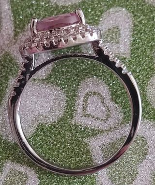 ANILLO CIRCONITAS ROSA DE FRANCIA TALLA 17 A 20