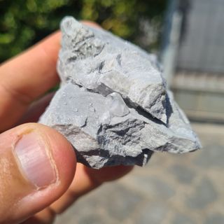 Minerali Calcite Cristallo su Marmo Carrara