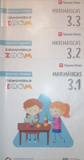 Libros matemáticas 3 primaria