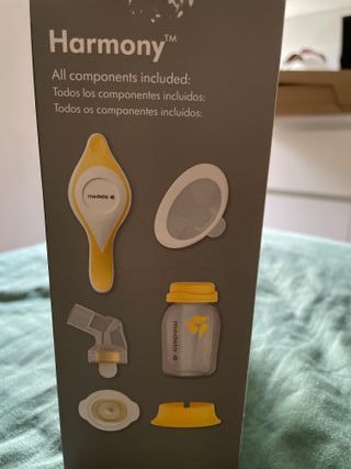 Sacaleches manual Medela Harmony