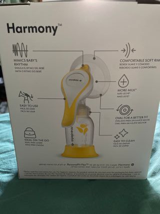 Sacaleches manual Medela Harmony