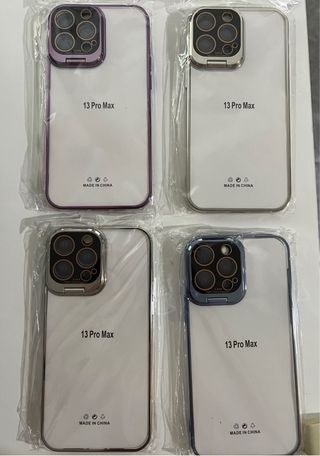 Funda iphone 13 pro max silicona com tapa camaras