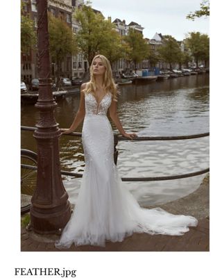 Vestido Novia Feather de MODECA