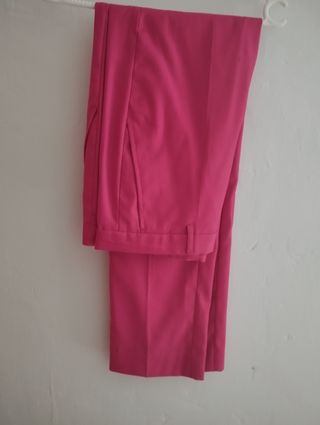 Traje de chaqueta fucsia de hombre