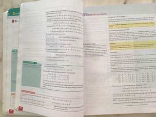 Libro de matemáticas de 2º bachillerato, Anaya.