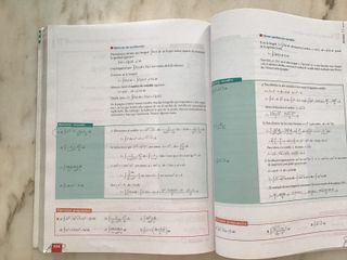 Libro de matemáticas de 2º bachillerato, Anaya.