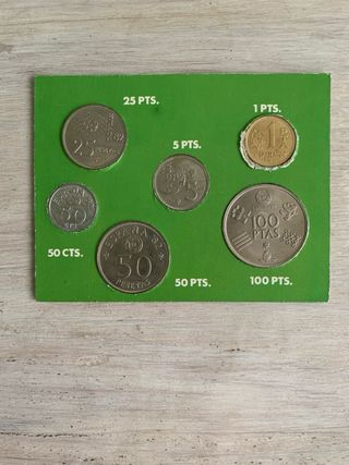 Estuche monedas conmemorativas mundial España 1982