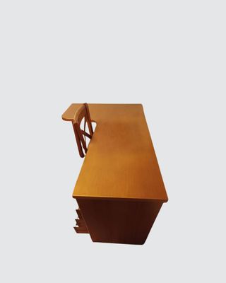 Mesa o escritorio de madera maciza de roble ✓