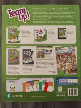 Libro ingles Team Up 3