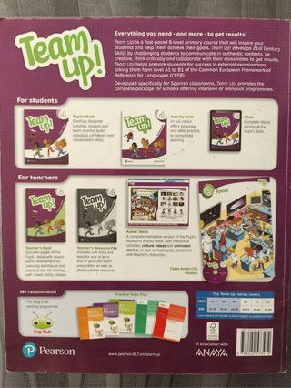 Libro ingles Team Up 4