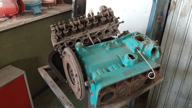 bloque motor y culata seat 124