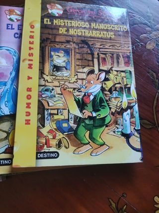 Libros de Gerónimo Stilton, 5 libros