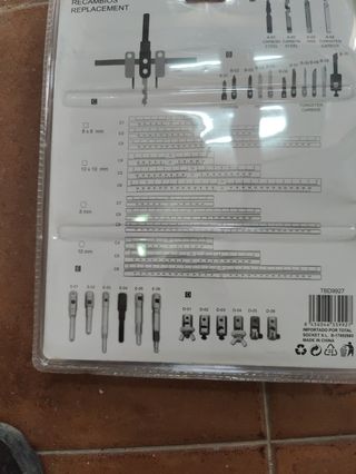 Sierra circular para ojos de buey