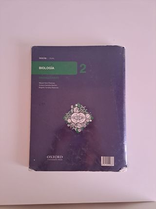 Libro biologia 2 Bach 