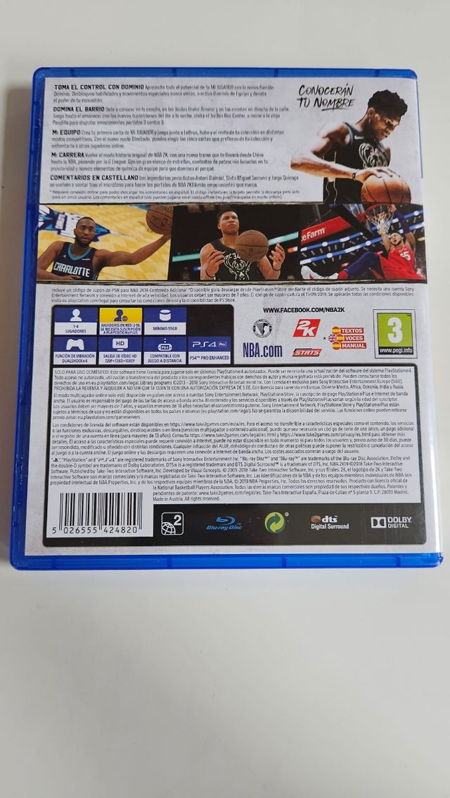 NBA 2K19 PS4