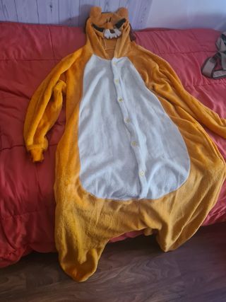 Pijama disfraz, León Adulto , disfressa talla M