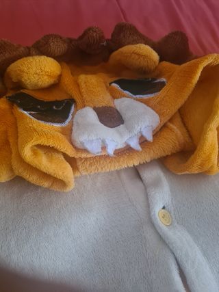 Pijama disfraz, León Adulto , disfressa talla M