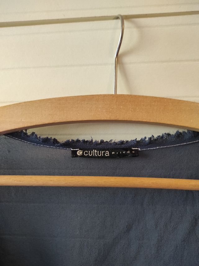 Maglietta Cultura Privée blu