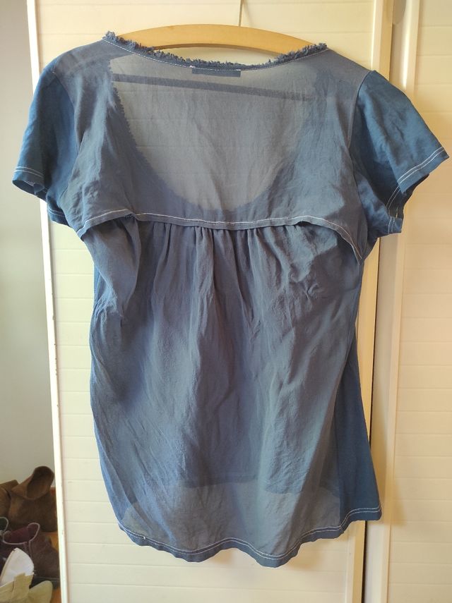 Maglietta Cultura Privée blu