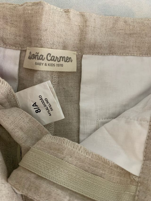 NUEVO. Conjunto Ceremonia 8 años 120cm.