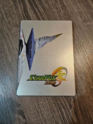 StarFox Zero con steelbook WiiU