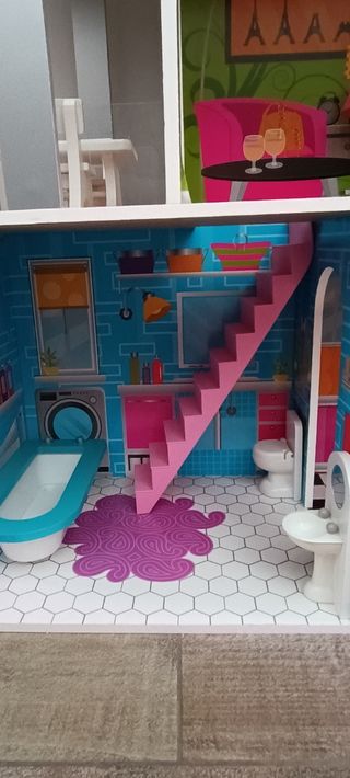 Casa de muñecas madera