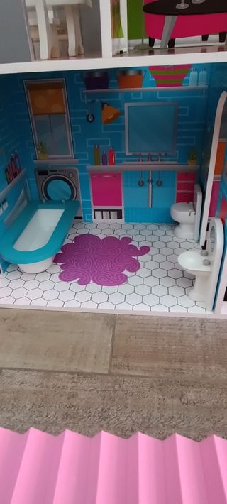 Casa de muñecas madera